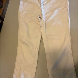 Falls Creek Women's Straight Leg Cream Jeans